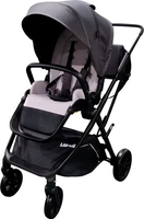 Коляска прогулочная «книга» Labalu Wave Q7 (серый) - фото