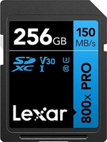 Карта памяти Lexar High-Performance 800x Pro SDXC LSD0800P256G-BNNNG 256GB - фото