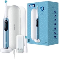 Электрическая зубная щетка Oral-B iO 9 Luxe Edition Aqua Marine (бирюзовый, 2 насадки) - фото
