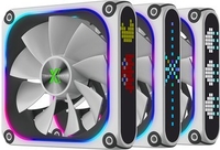 Комплект вентиляторов для корпуса XASTRA FZ120W ARGB 3шт - фото