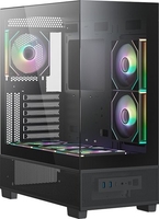 Корпус XASTRA Q500 6ARGB-C10-UC (черный) - фото