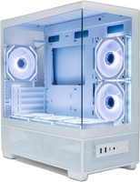 Корпус XASTRA Q500M 6ARGB-C10-UC (белый) - фото