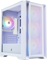 Корпус 1stPlayer TRILOBITE T4 MESH FRGB (белый) - фото
