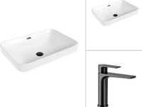 Умывальник Lauter 21441B + Reef 21CK678BS - фото