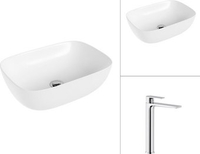 Умывальник Lauter 21493A + Reef 21CK8678C - фото