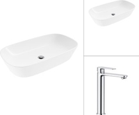 Умывальник Lauter 21393-70 + Moon 21СK81691C - фото