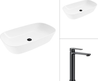 Умывальник Lauter 21393-70 + Moon 21СК8691BS - фото