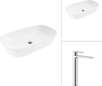 Умывальник Lauter 21393-70 + Reef 21CK8678C - фото