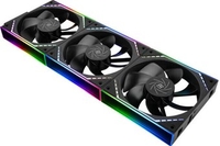 Комплект вентиляторов для корпуса Thermalright TL-M12QR X3 (черный) - фото