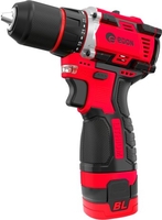 Дрель-шуруповерт Edon UAD-16DBL (с 2-мя АКБ, кейс, набор оснастки) - фото