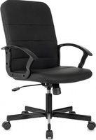 Офисное кресло Бюрократ Triest (черный, экокожа) - фото