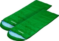 Спальный мешок Sundays ZC-SB010 2шт (зеленый) - фото