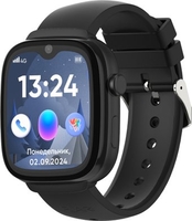 Детские умные часы Elari KidGram 4G (черный) - фото