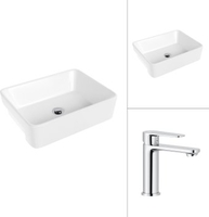 Умывальник Lauter 21675 + Moon 21СK691C - фото