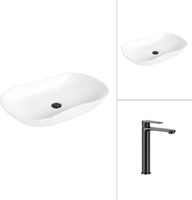 Умывальник Lauter 21570 + Moon 21СК8691BS - фото