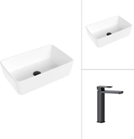 Умывальник Lauter 21674A + Cascade 21СК0655BS - фото