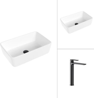 Умывальник Lauter 21674A + Reef 21CK8678BS - фото