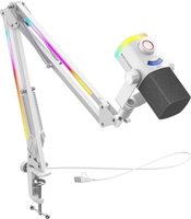 Проводной микрофон FIFINE AM8PROTW (белый) - фото