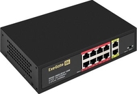 Неуправляемый коммутатор ExeGate EDGS-1082D.8PoE-120W - фото