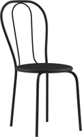 Стул Mio Tesoro Тюльпан Плюс (черный/черный) - фото
