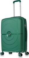 Чемодан L'Case Doha PP04 24 (M, темно-зеленый) - фото