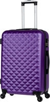 Чемодан-спиннер L'Case Phatthaya BCP-12-02 24 (M, фиолетовый) - фото