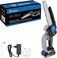 Аккумуляторная пила Deko DKCHS 20V 085-2010 (с 1-им АКБ) - фото