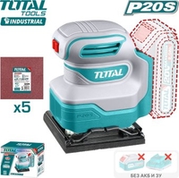 Виброшлифмашина Total TSHSLI2014 (без АКБ) - фото