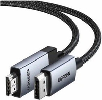 Кабель Ugreen DP119 DisplayPort - HDMI 25491 (3 м, черный) - фото