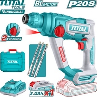 Перфоратор Total TRHLI201881 (с 1-им АКБ, кейс) - фото