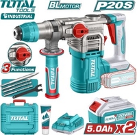 Перфоратор Total TRHLI202885 (с 1-им АКБ, кейс) - фото