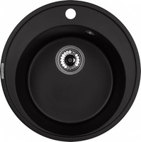 Кухонная мойка KUPPERSBERG Bali 1B (черный металлик) - фото