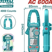 Токовые клещи Total TMT766001 - фото