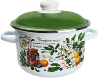 Кастрюля СтальЭмаль Вкусный компот 6RD161M - фото