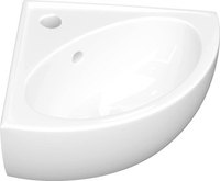 Умывальник Керамин Угловой Лаго 55 (с отверстием и креплением) - фото