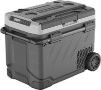 Компрессорный автохолодильник Alpicool ZGW51 (черный, с адаптером GVE 12/24/115/230V) - фото