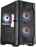 Корпус 1stPlayer D4-M FRGB (черный) - фото