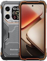 Телефон Blackview Xplore 1 16GB/512GB (черный/оранжевый) - фото