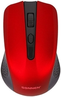 Мышь Sonnen V-99 (красный) - фото
