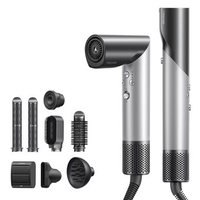 Фен-стайлер Trouver Master 10 MyltiStyler Lunar AMMA10 (серебристый) - фото