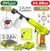 Мойка высокого давления Dyllu DTQX11203 (с 2-мя АКБ) - фото
