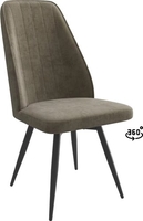 Стул Мамадома Leonard M-R1 360 (b05 Latte Lux/черный) - фото