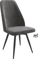 Стул Мамадома Leonard M-R1 360 (b28 Antracite Lux/черный) - фото