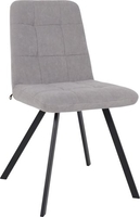 Стул Мамадома Rommy (b22 Grey Lux/черный) - фото