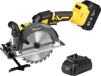 Дисковая (циркулярная) пила Kolner KCW 18BL-165-1 (с 1-м АКБ) - фото