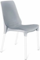 Стул Sheffilton SHT-ST75/S424 (серый/белый муар) - фото