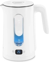 Электрический чайник Hyundai HYK-G5510 (белый/прозрачный) - фото