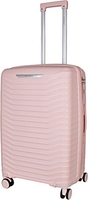 Чемодан-спиннер Eurobags PP-N21 S (розовый) - фото