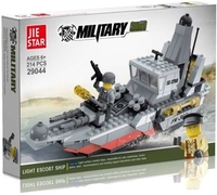 Конструктор JIE-STAR Легкий фрегат 53776 (214эл) - фото