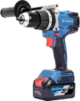 Ударная дрель-шуруповерт DongCheng DCJZ03-13 Type FK (с 2-мя АКБ, кейс) - фото
